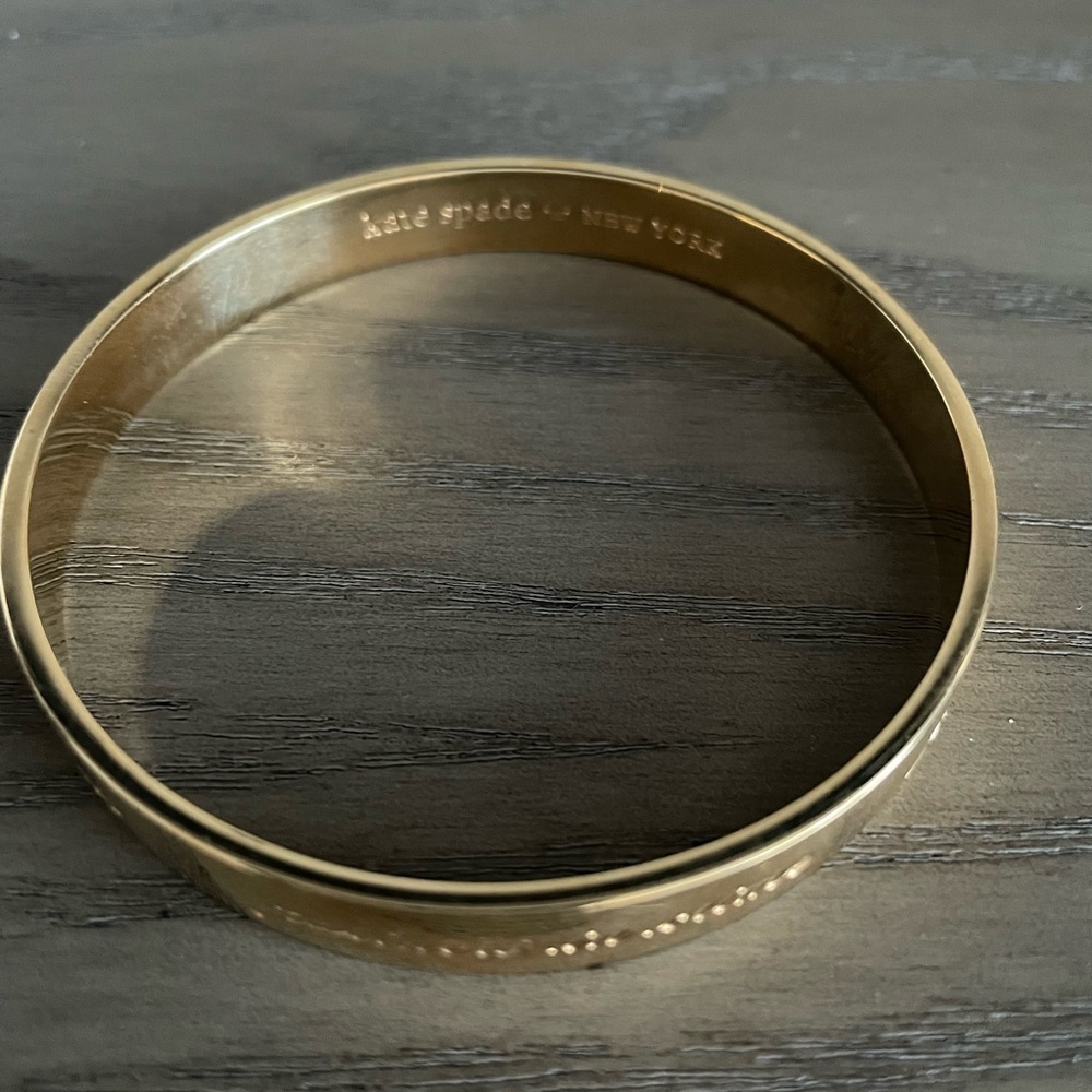 Kate Spade Gold Bangle Bracelet - Picture 4 of 6